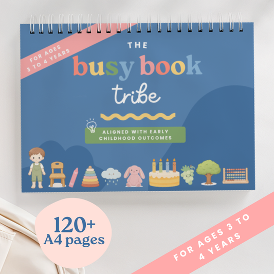3 - 4 years Busy Book