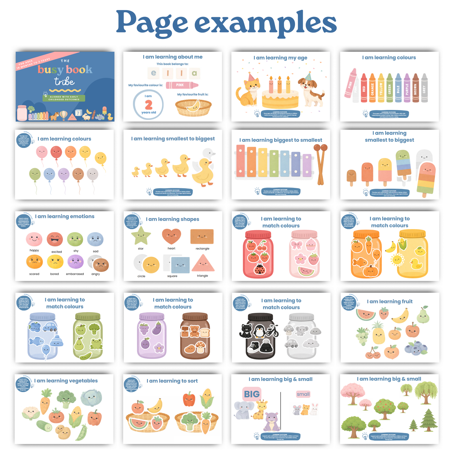 The complete Busy Book Bundle 18m - 5 years