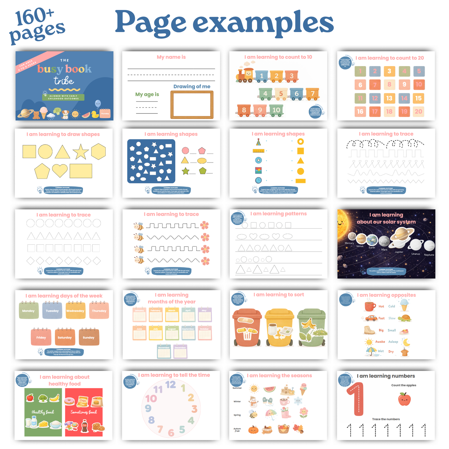 4 - 5 years Busy Book