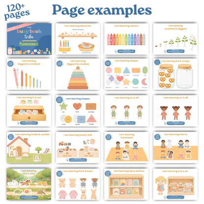 3 - 4 years Busy Book