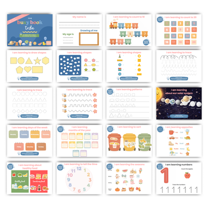 The complete Busy Book Bundle 18m - 5 years