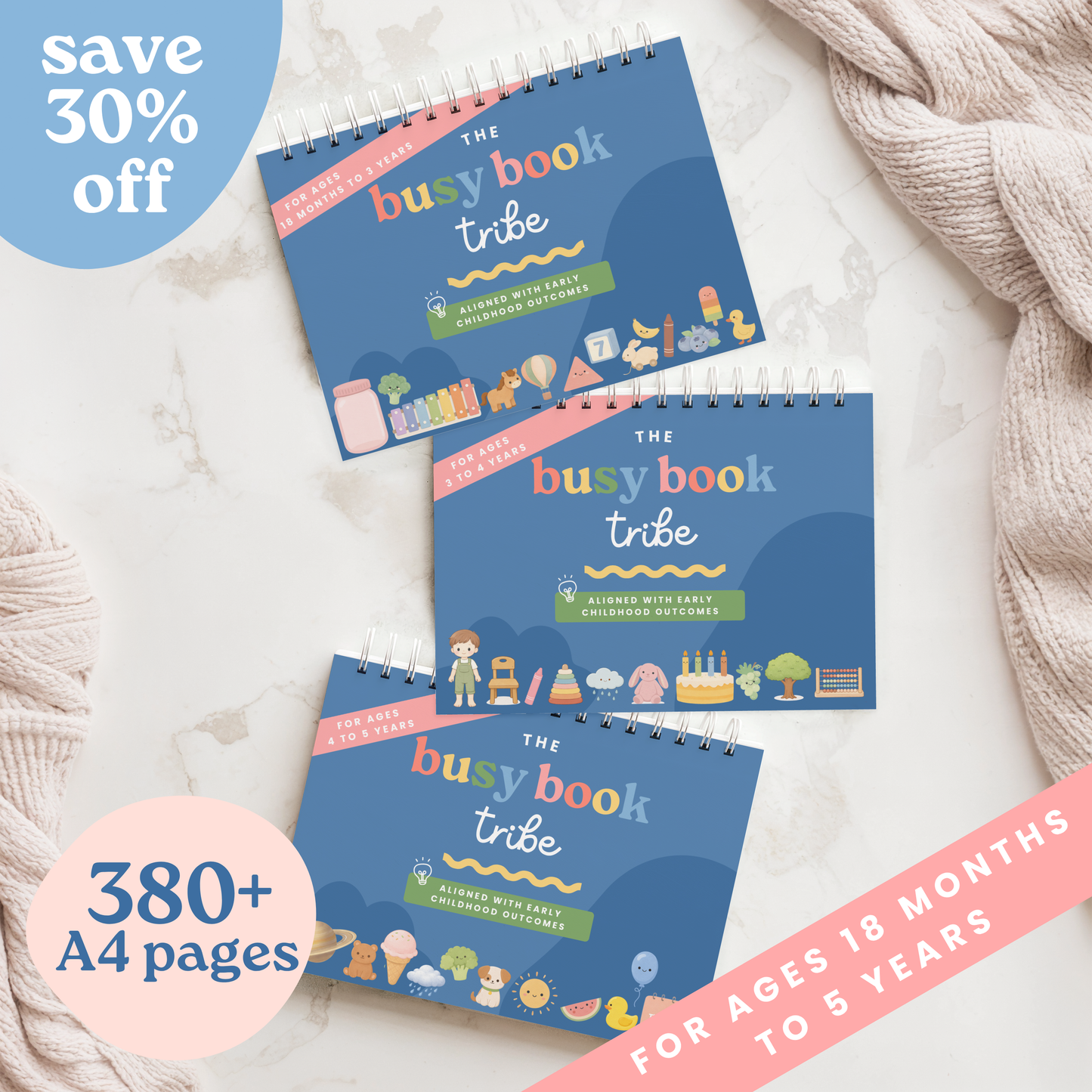 The complete Busy Book Bundle 18m - 5 years